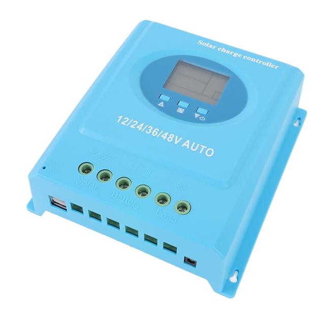 Controlador de Carga Solar MPPT 12V 24V 36V 48V Regulador de Cargador Solar de conversión Automática para Baterías de Gel Selladas Lifepo4