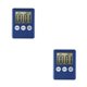 thumbnail image 2 of Temporizador digital Bearachild Cocina Reloj de cuenta regresiva Pantalla LCD Azul 2piezas, 2 of 6