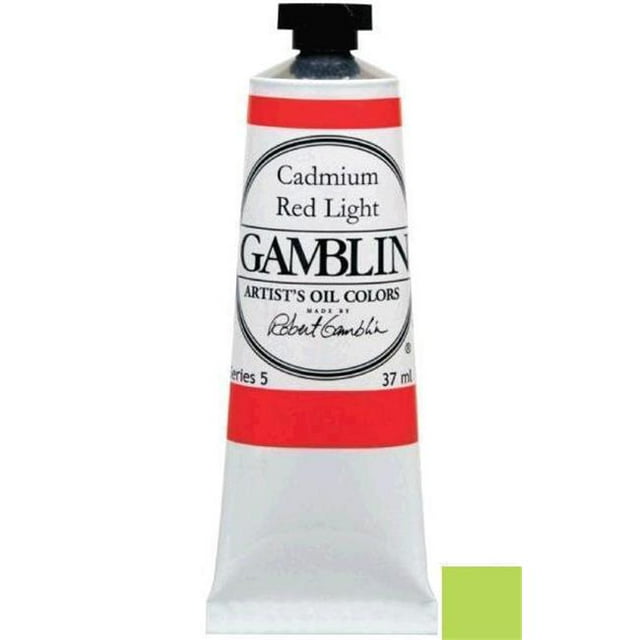 Gamblin G1100 37ml Artists Grade Oil Color - Cadmium Green