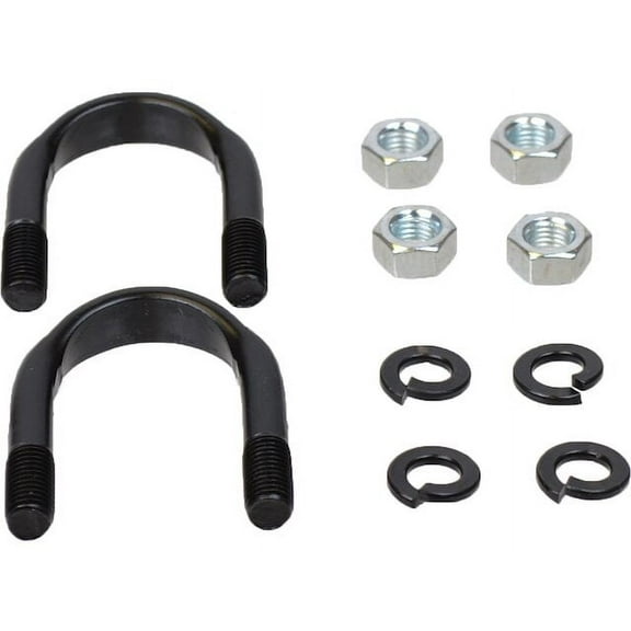 U Joint U-Bolt Kit - Compatible with 2005 - 2015 Toyota Tacoma 4WD 2006 2007 2008 2009 2010 2011 2012 2013 2014