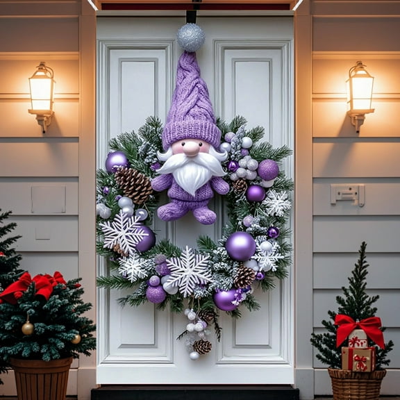 YZEGDCH Christmas Door Cover, Front Door Cover, Outdoor Indoor Home Party Decoration Supplies, On End of Year!
