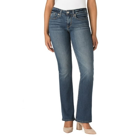 Signature by Levi Strauss & Co. Women's Modern Bootcut (Best Jeans For Apple Shaped Plus Size)