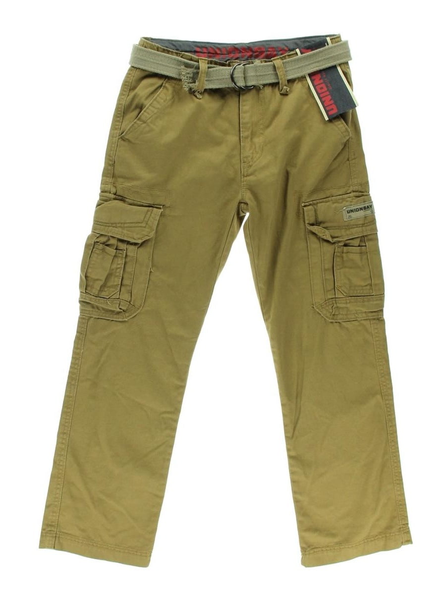 Unionbay - Unionbay Mens Flat Front Casual Cargo Pants - Walmart.com - Walmart.com