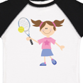 thumbnail image 4 of Inktastic Tennis Girl Girls Toddler T-Shirt, 4 of 5