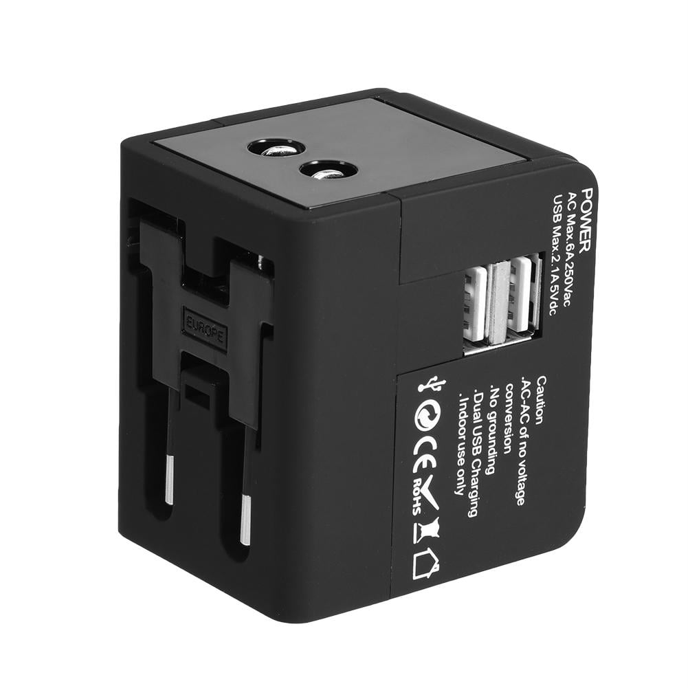 WALFRONT All in One Universal Fast Charging Plug Adapter Travel Wall