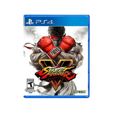 Restored Capcom Street Fighter V (PS4) Video Game (Refurbished)