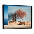 thumbnail image 2 of Designart "Contemporary Views Of The Coastal Horizon" Beach Light House Floater Framed Wall Art Living Room, 2 of 5