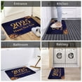 thumbnail image 5 of Yiaed 2025 Happy New Year 3 Print Flannel Doormat Mat Outdoor Indoor Door Mats,Welcome Matt Outdoor Front Door Mat Doormat Outdoor Mat Outdoor Mat,16"x24", 5 of 7
