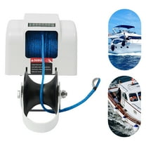Miumaeov 45 LBS Boat Anchor Winch Electric Marine Winch Free Fall Winch With Wireless Remote