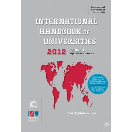International Handbook of Universities International Handbook of Universities (Hardcover)