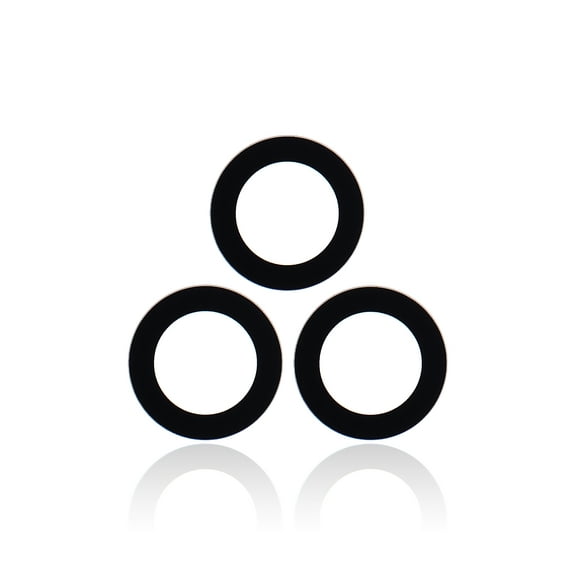 Replacement Back Camera Lens Compatible For Motorola Moto G60 (XT2135-1 / 2021) / G40 Fusion (3 Piece Set)