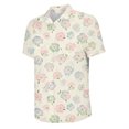 thumbnail image 5 of QASIEATN Women's Shirts Summer Lightweight Blouses Short Sleeve Shirts for Women Collared Casual Tops, 5 of 5