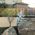 thumbnail image 4 of DEBGFS Sculpture de Fée Fleur Assise, Ornements de Jardin Tudor, Statue de Fée Assise d'Extérieur, Ornement de Jardin, Artisanat en Résine, Aménagement Paysager, Décoration de Cour, style02, 4 of 7