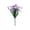 Dark Purple, variant on ZFSBZBS 1Pcs Lily of The Valley, Artificial Faux White Bell Flowers Wind Chime Orchid Wedding Bouquet for Home Garden Wedding Party Decor,Orange