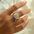 thumbnail image 4 of VNOX New 2026 Unisex for Luxury Design Charm Open Rings Adjustable Male Female Couples Finger Decoration Jewelry with You Accessories Trendy Creative Women and Men, 4 of 6