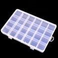thumbnail image 4 of Agiferg Plastic 24 Slots Adjustable Jewelry Storage Box Case Craft Organizer Beads, 4 of 5