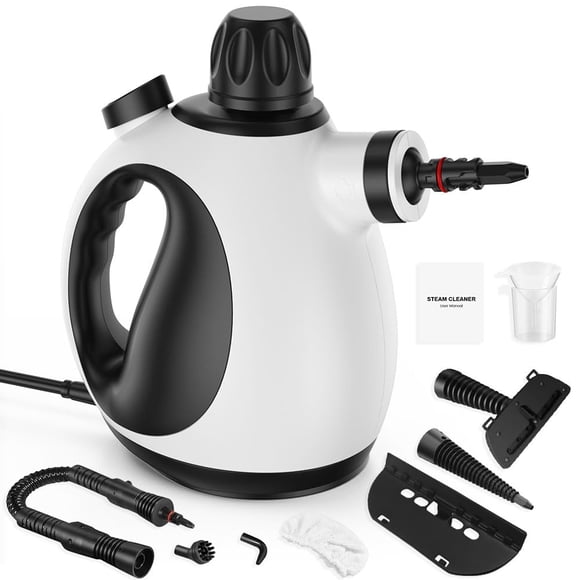 Limpiador de vapor portátil pozoera presurizado para el hogar (blanco)