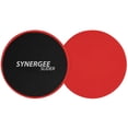 thumbnail image 1 of Synergee Rogue Red Core Exercise Sliders Double Sided Hardwood and Carpet Use, 1 of 6