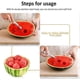 thumbnail image 5 of 2 Pieces Melon Spoon, Stainless Steel Multifunction Kitchen Tools, Stainless Double Sided, 5 of 5
