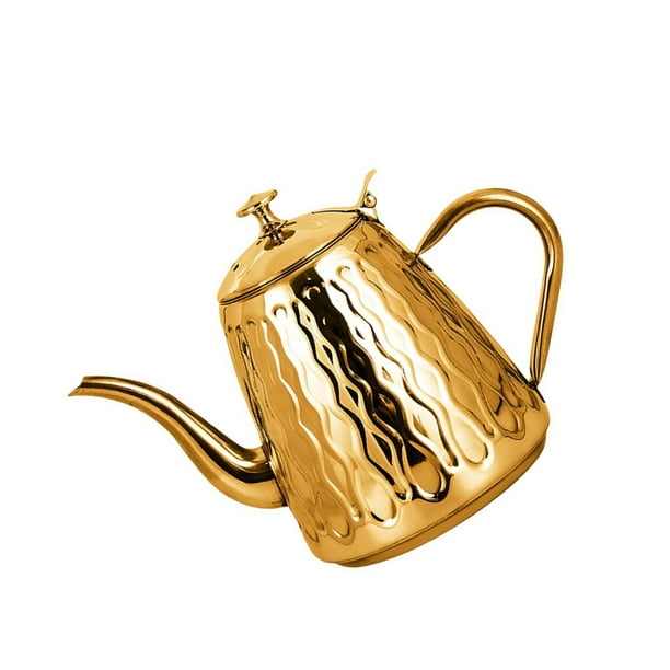 Tea Kettle Fast Heating Coffee Brewer Steel Teapot strainer Pot Tea