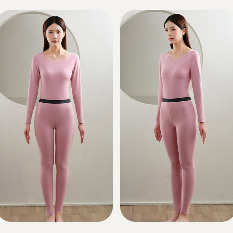 Thermal Underwear for Women Long Johns Women with Fleece Lined, Base Layer  Women Cold Weather Top Bottom