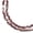 Transparent Crystal w/ Half Copper Iris, variant on Crystal Lane DIY Rondelle 7in 1.5x2.5mm Transparent Red AB 2 glass bead Strands for Jewelry Making, DIY Crafts & Decorations
