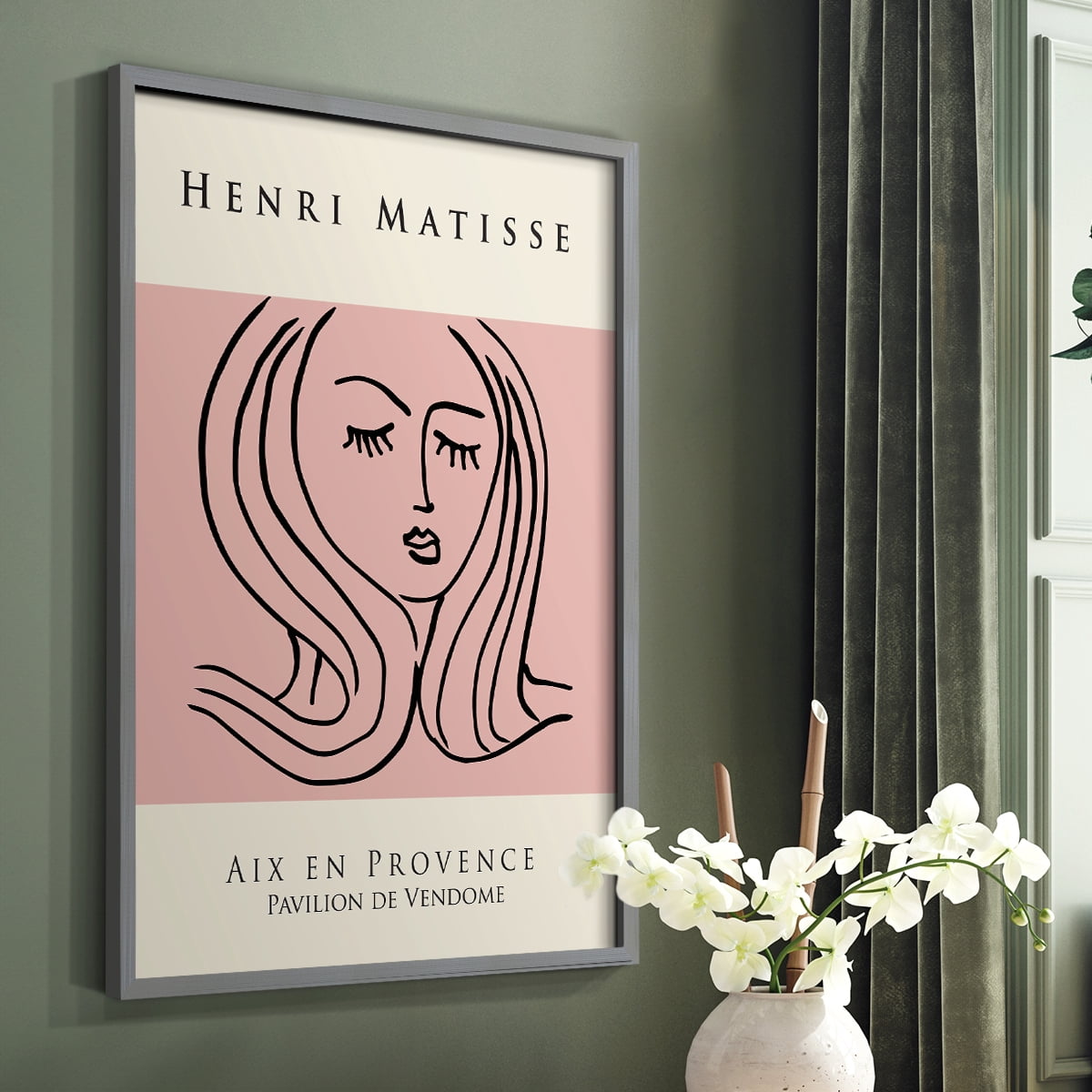 Matisse LXXVIII Framed Print - Solid Wood