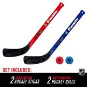 Franklin Sports NHL Flexplay 2-Player Stick and ball Set