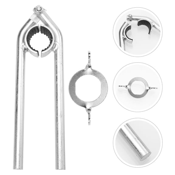 NIAIZEK 2-Pack Faucet Aerator Wrench Tool for Sink Maintenance, Iron, Easy to Use Replacement Accessory