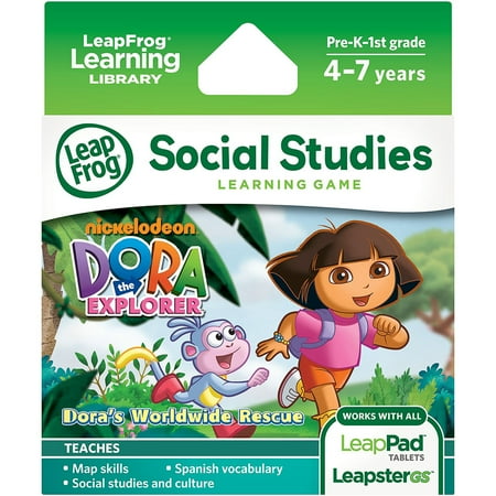 LeapFrog Explorer & LeapPad Learning Game: Dora the Explorer