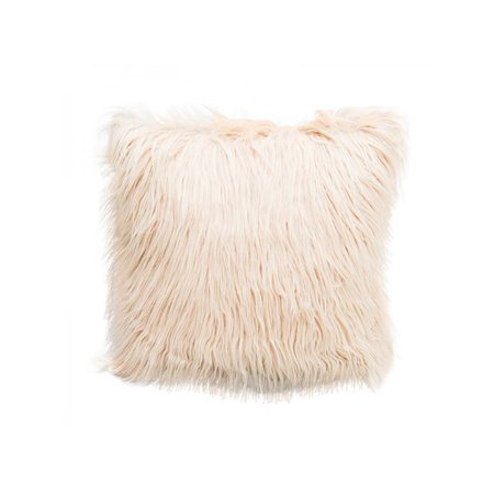 Throws And Pillows VICOODA Nordic Posh Style Better Homes and Gardens Mongolian Faux Fur Decorative Throw Pillow Case Cushion Cover 17.7