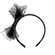 thumbnail image 1 of Diadema con lazo de encaje perfecto para 80s tema del partido de la moda Accessory（1 PC）, 1 of 5