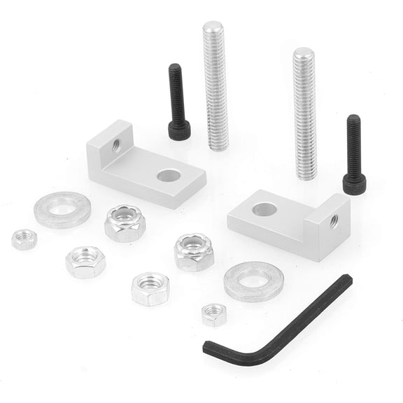 Precision Alignment and Locking System for Contractor Table Saw Alignment with 3/8 inch Stud