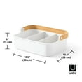 thumbnail image 2 of Umbra Bellwood Stackable Bins, 2 of 16