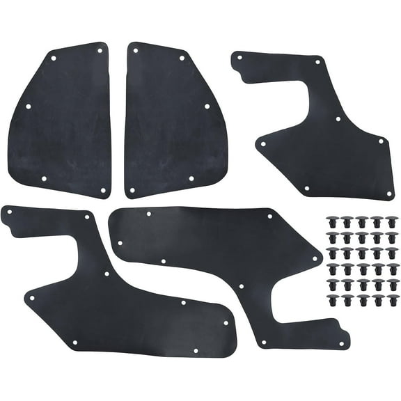 ZHIBO Splash Guards for Toyota 4Runner 1996-2002 & Hilux Surf, Mud Flaps with Clips