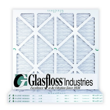 - Glasfloss 19-7/8 x 21-1/2 x 1 MERV 10 Air Filters, Pleated, Made in USA (Case of 4) Fits Listed Models of Carrier, Bryant & Payne, Removes Dust, Pollen & Many Other Allergens