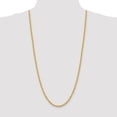 thumbnail image 2 of 14K Yellow Gold necklace Rope chain 30 in 4 mm 4mm Regular, 2 of 5