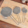 thumbnail image 3 of Large Mesh Food Strainer for Kitchen, Perfect for Sieving Flour and Powdered Sugar SMTX, 3 of 5