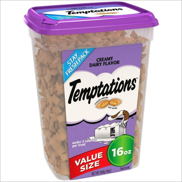 Temptations Classic Gâteries pour Chats 16 Onces Produits Laitiers