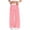Pink, variant on Girls Parachute Pants Y2K Wide Leg Cargo Sweatpants Drawstring Waist Jogger Pants with Pockets
