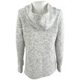 thumbnail image 2 of Ideology Womens Marled Open Front Sweatercoat, 2 of 2