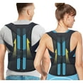 thumbnail image 1 of Corrector de postura para la espalda para mujeres y hombres, soporte lumbar para la espalda, soporte de postura para hombros para mejorar la postura y aliviar el dolor de espalda., 1 of 5