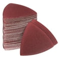 thumbnail image 2 of 100 Pcs Triangle Sanding Pads Sand Paper Sander Tool Sanding Pads Multi Tool Sanding Pads Oscillating Tool Sanding Pad Sanding Sheets, 2 of 8