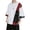 White, variant on INCERUN Mens Chinese Style Ethnic Printed T Shirts Half Sleeve Casual Cotton Stitching Tops