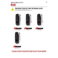 thumbnail image 2 of Car Key Case Is Suitable For Kia Ceed Soul Xceed Niro EV Seltos Telluride Sorento K5 K3  Cerato Proceed Sportage Accessories, 2 of 10