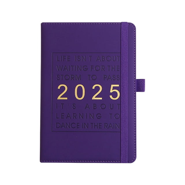Clearance Sale! 2025 Notebook, 2025 English Agenda This Daily Work Notebook Self Program This Spanish Almanac