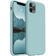 thumbnail image 1 of Entronix Funda de Silicona para iPhone 11 Pro, Suave Al Tacto, Antiarañazos y Antigolpes, Color Turquesa, 1 of 6