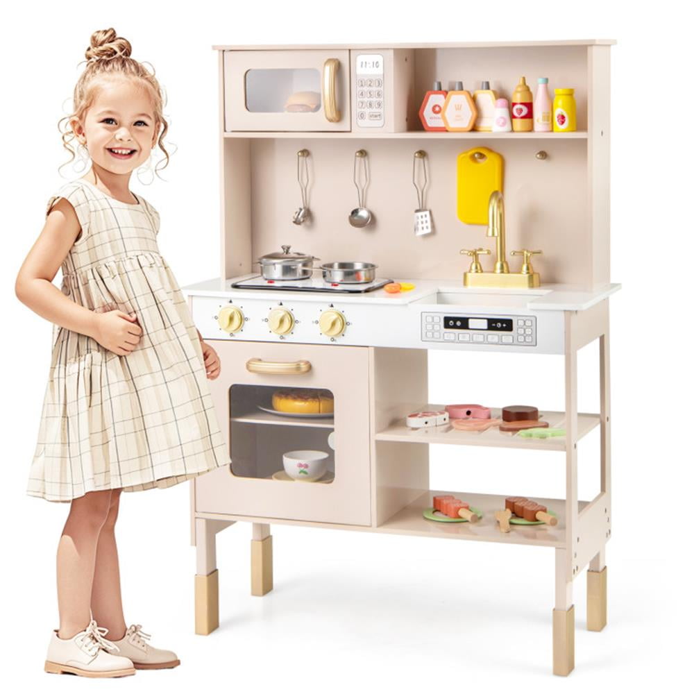 PlayWorld Kitchen Deluxe Kitchen Playset - Lights & Sounds