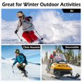 thumbnail image 6 of KANCOKIT Unisex Winter Trapper Hat with Ear Flaps, Warm Winter Russian Aviator Ushanka Ski Cap for Men Women, Yellow, 6 of 6