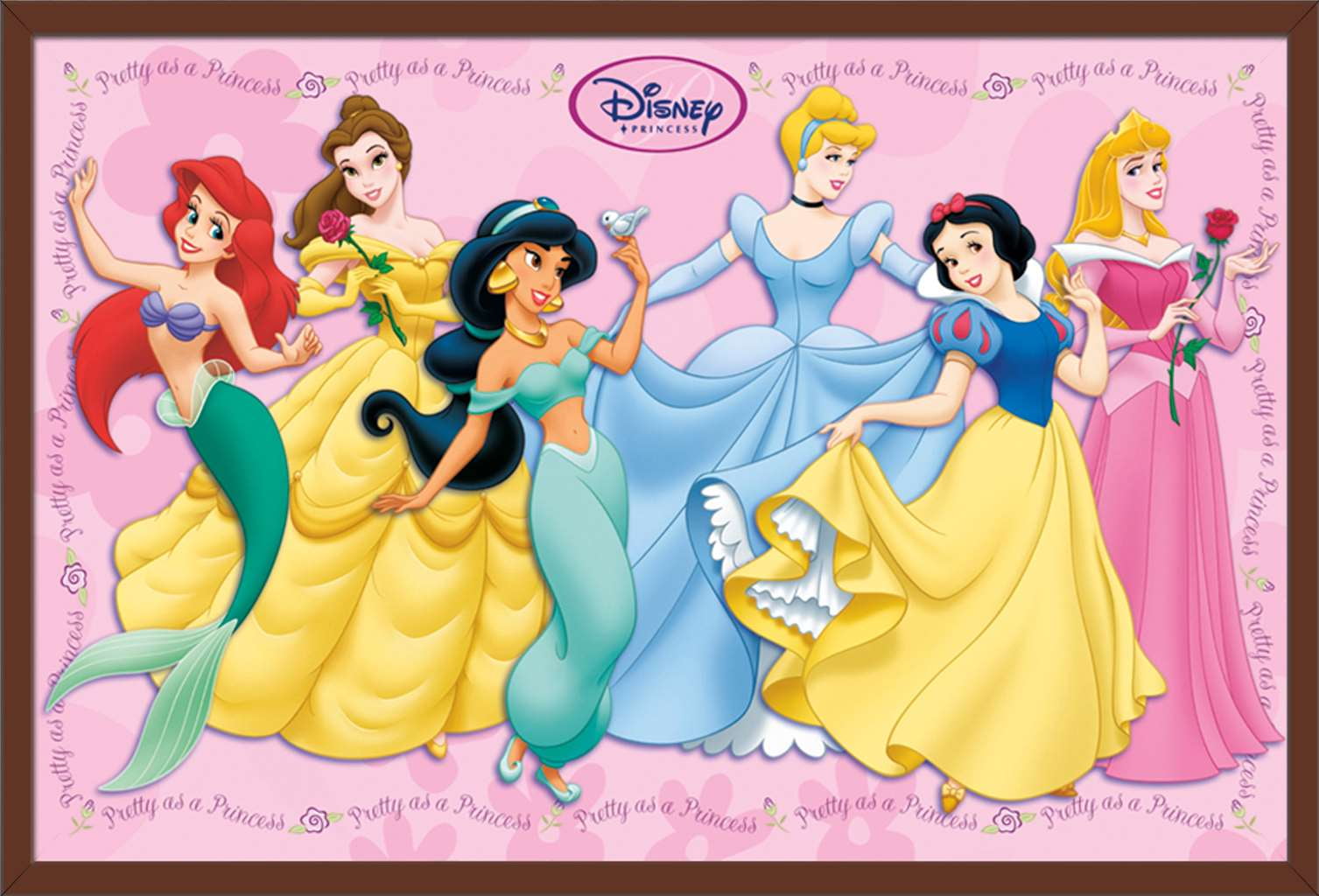 Disney Princess - Gowns Poster - Walmart.com - Walmart.com